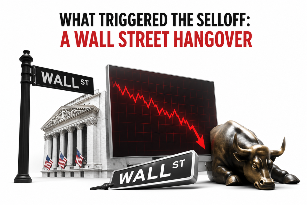 What Triggered the Selloff: A Wall Street Hangover