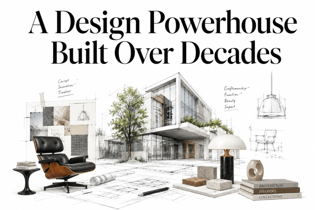 A Design Powerhouse Built Over Decades