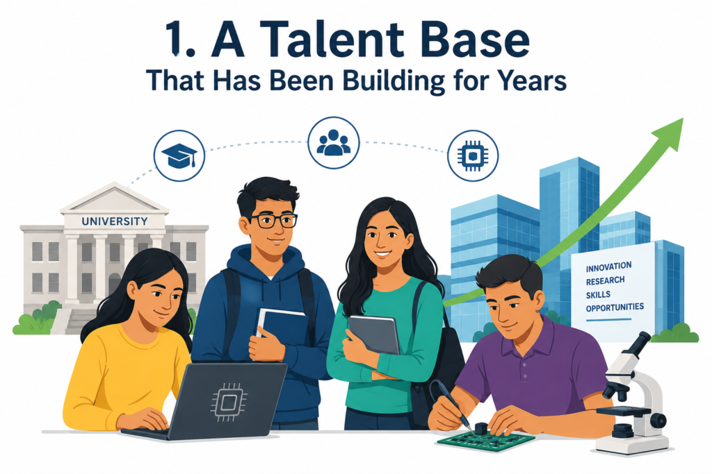  A Talent Base That Has Been Building for Years