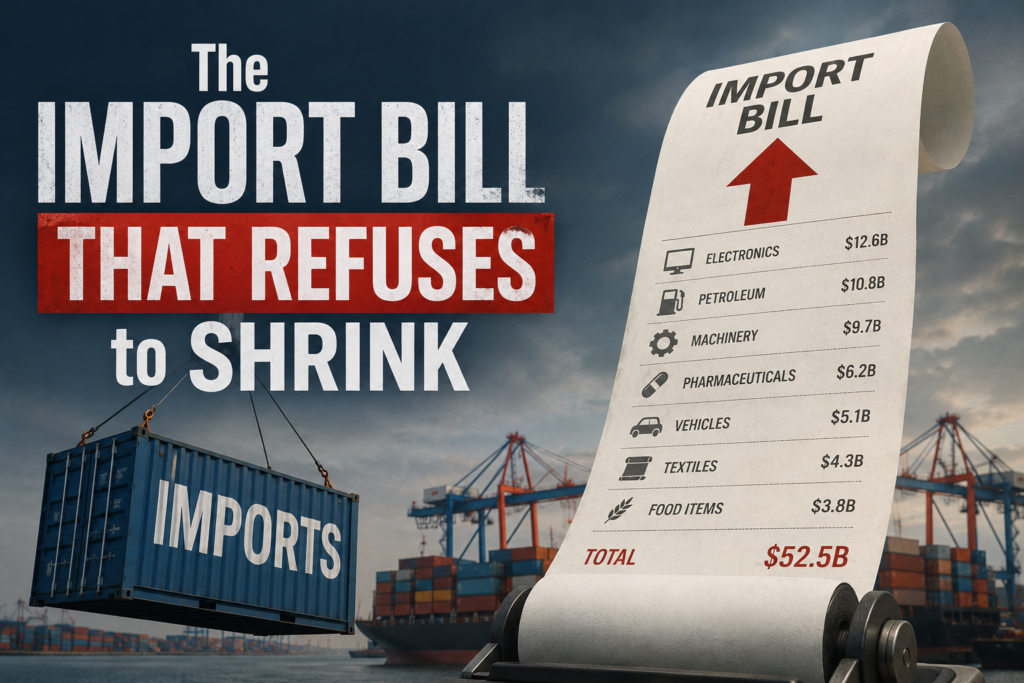 The Import Bill That Refuses to Shrink