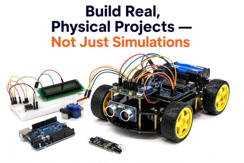 2. Build Real, Physical Projects — Not Just Simulations
