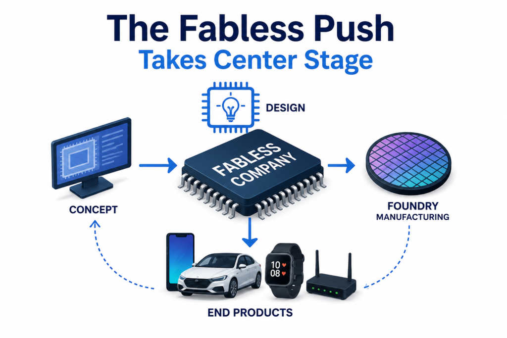 The Fabless Push Takes Center Stage