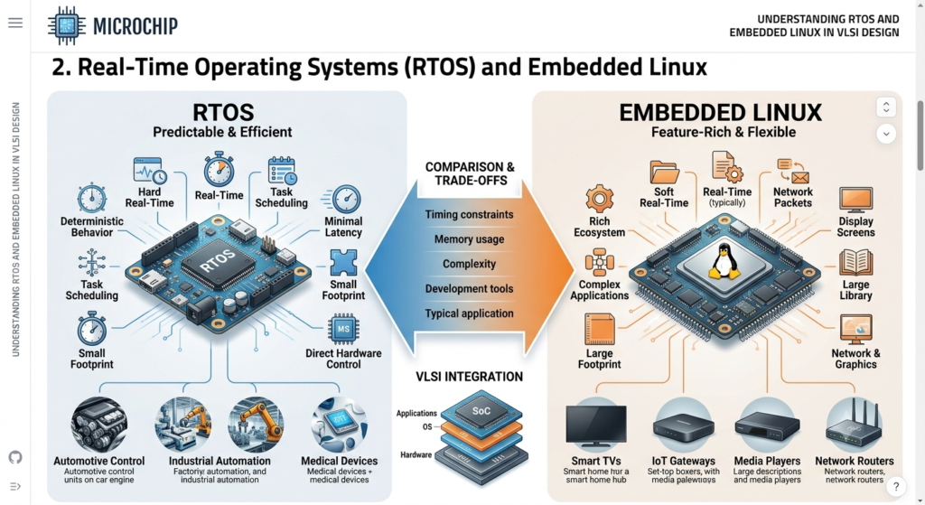 Real-Time Operating Systems (RTOS) and Embedded Linux
