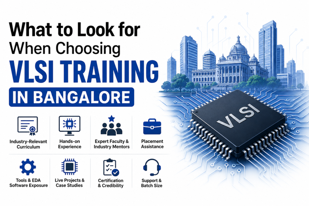 What to Look for When Choosing VLSI Training in Bangalore