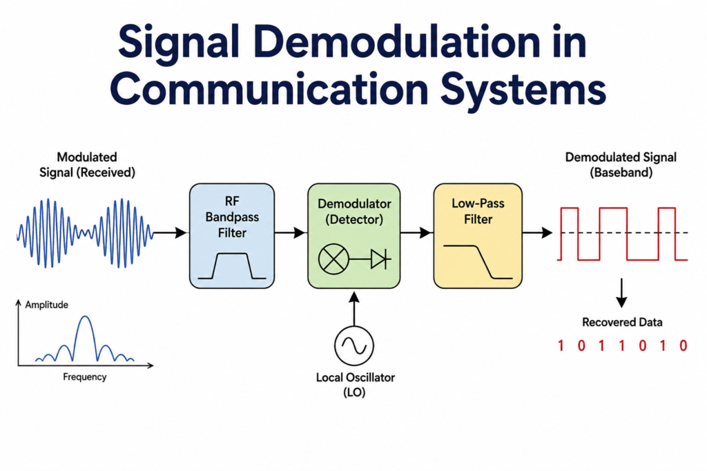 Signal Demodulation in Communication Systems