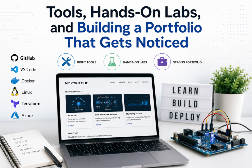 Tools, Hands-On Labs, and Building a Portfolio That Gets Noticed