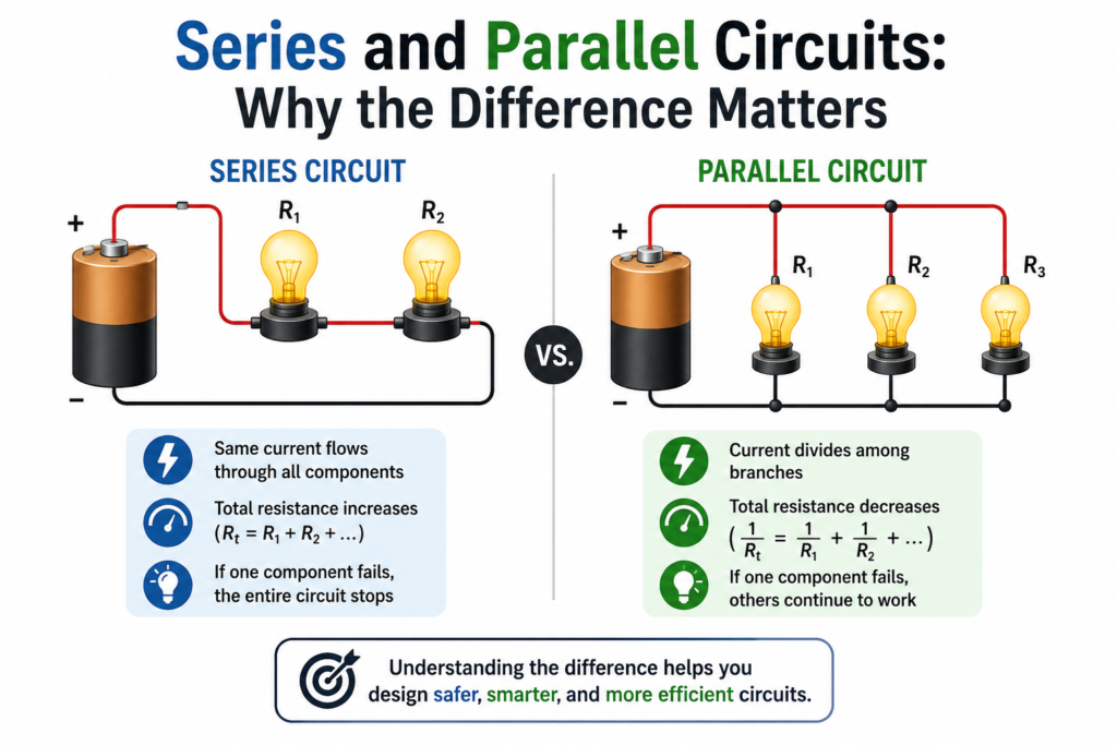 Series and Parallel Circuits: Why the Difference Matters