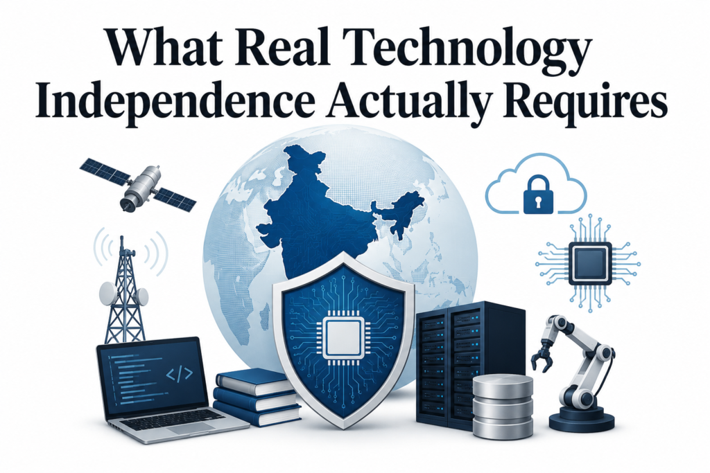 What Real Technology Independence Actually Requires
