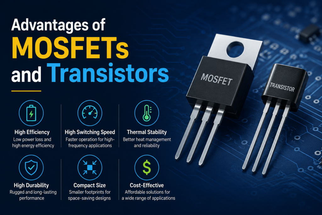  Advantages of MOSFETs and Transistors