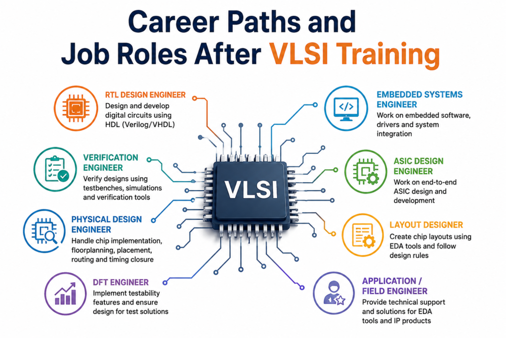 Career Paths and Job Roles After VLSI Training