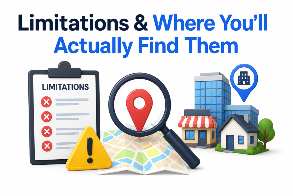 Limitations & Where You'll Actually Find Them