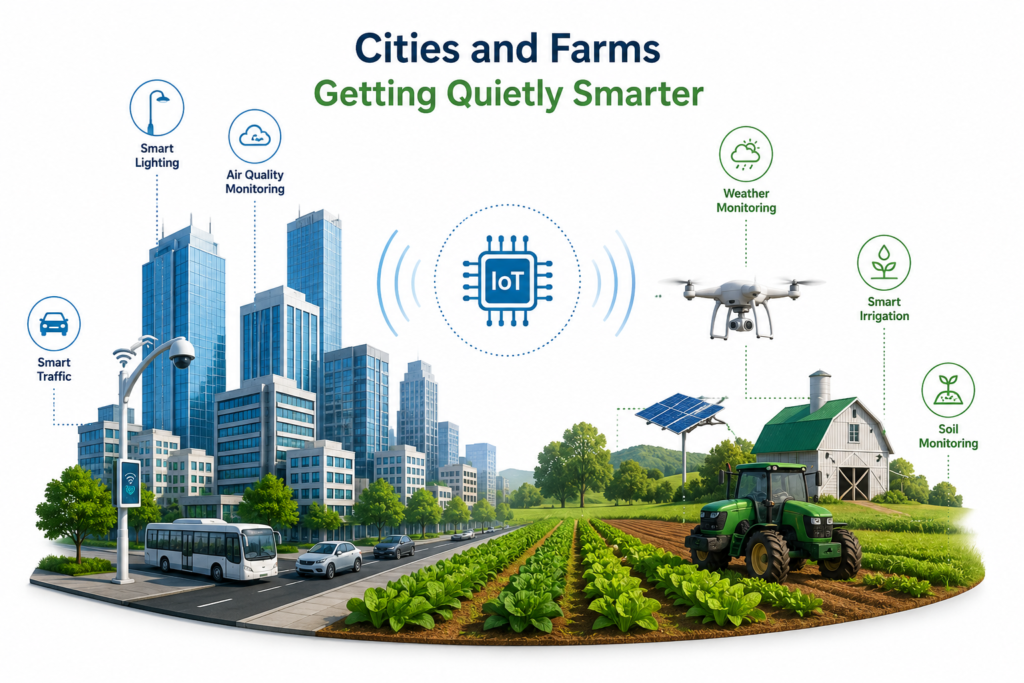 5. Cities and Farms Getting Quietly Smarter