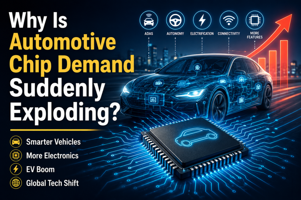 Why Is Automotive Chip Demand Suddenly Exploding?