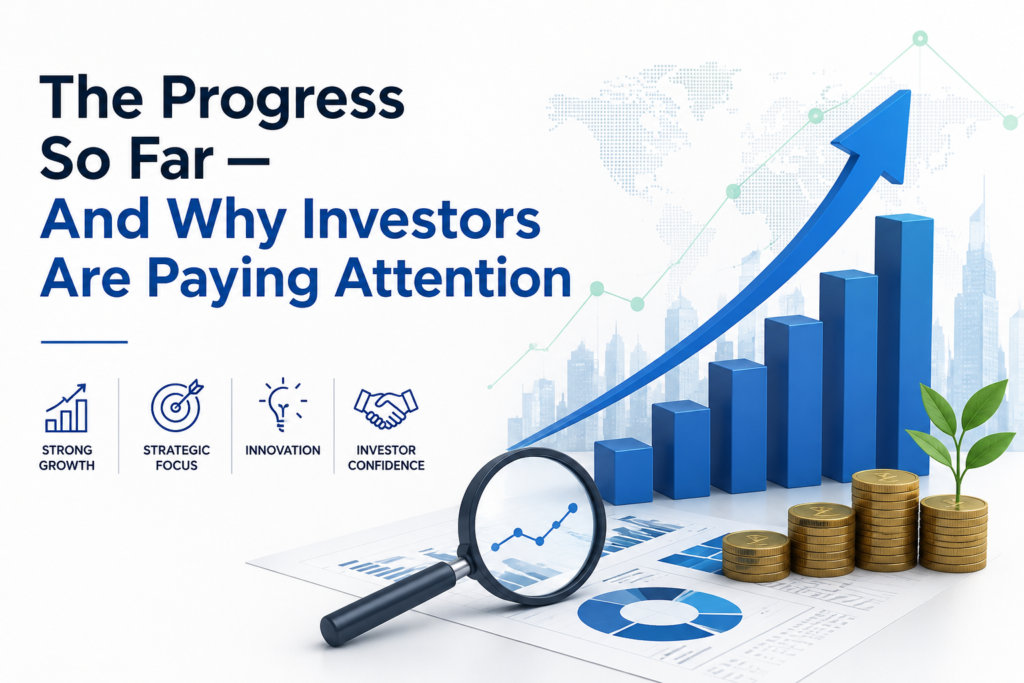 The Progress So Far — And Why Investors Are Paying Attention