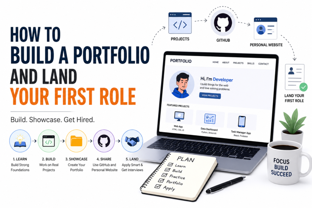 How to Build a Portfolio and Land Your First Role