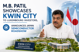 M.B. Patil Showcases KWIN City to Luxembourg Investors, Announces Japan Semiconductor Roadshow