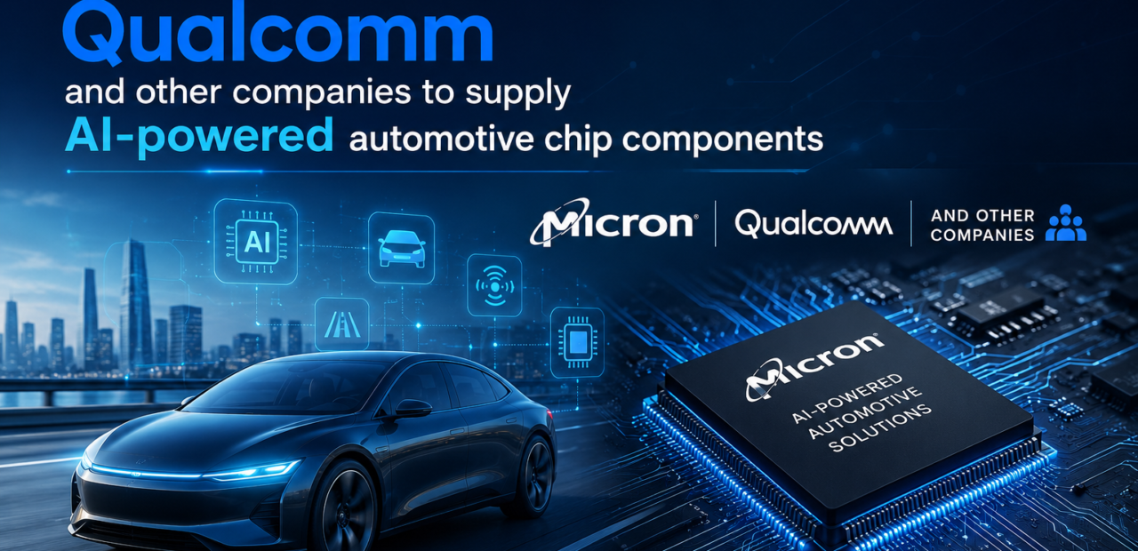 Micron Signs Agreements With Qualcomm and Other Companies to Supply AI-Powered Automotive Chip Components