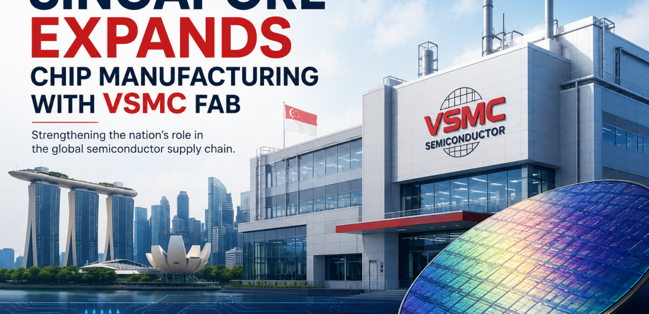 Singapore Expands Chip Manufacturing with VSMC Fab