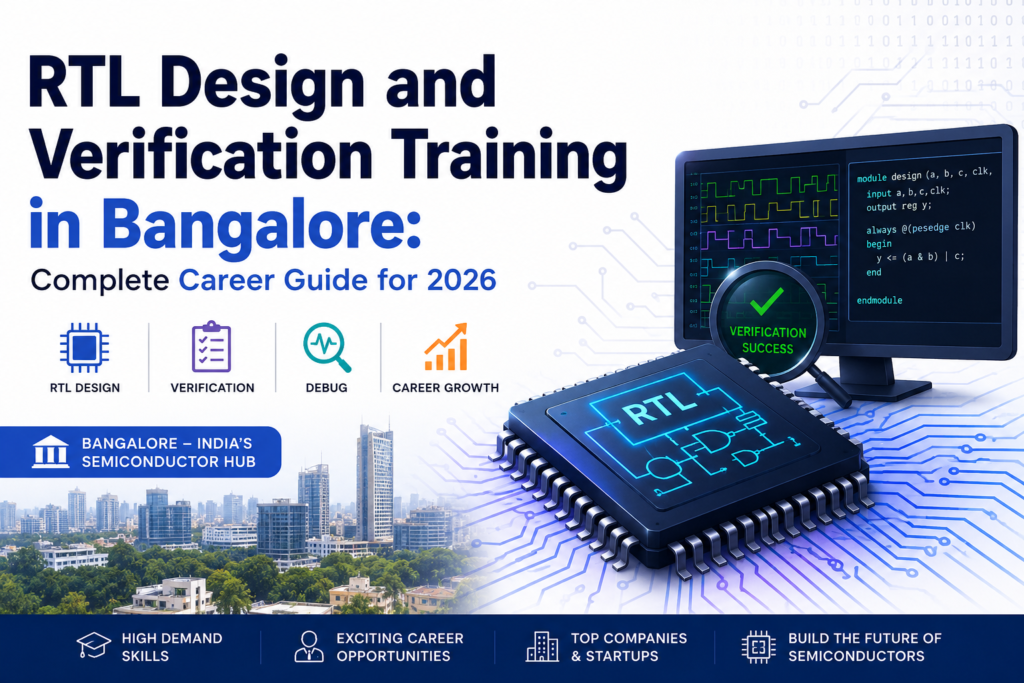 RTL Design and Verification Training in Bangalore: Complete Career Guide for 2026