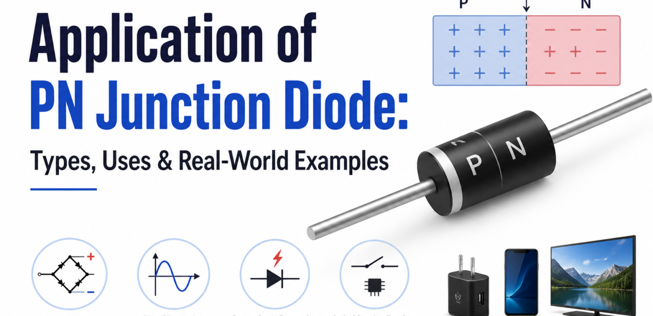 Application of PN Junction Diode: Types, Uses & Real-World Examples