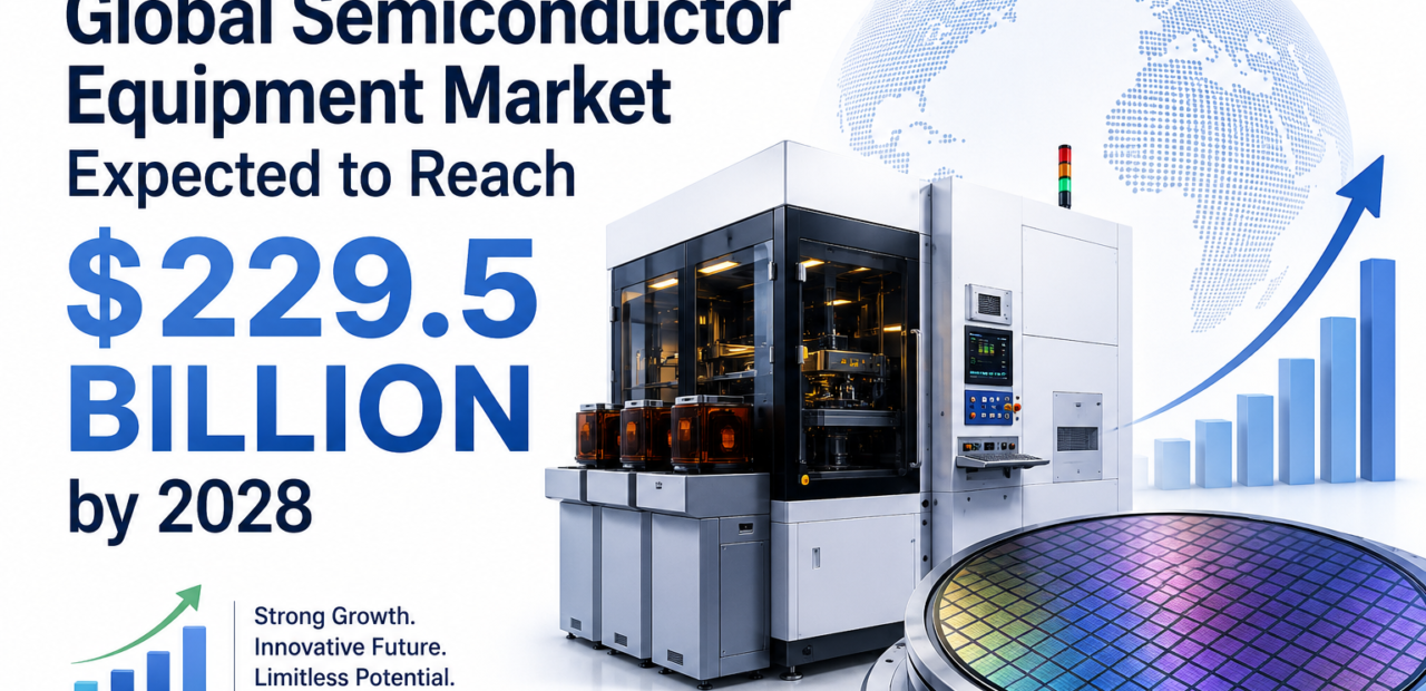 Global Semiconductor Equipment Market Expected to Reach $229.5 Billion by 2028