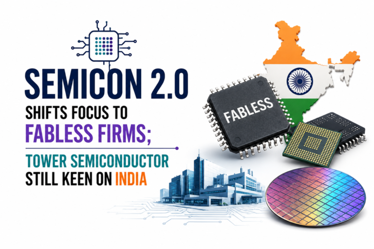 Semicon 2.0 Shifts Focus to Fabless Firms; Tower Semiconductor Still Keen on India