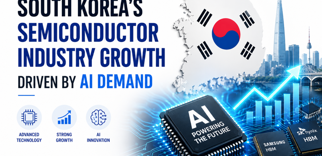 South Korea's Semiconductor Industry Growth Driven by AI Demand
