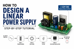 How to Design a Linear Power Supply: Step-by-Step Tutorial