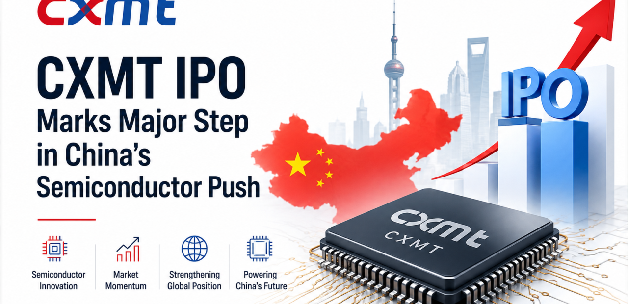 CXMT IPO Marks Major Step in China's Semiconductor Push