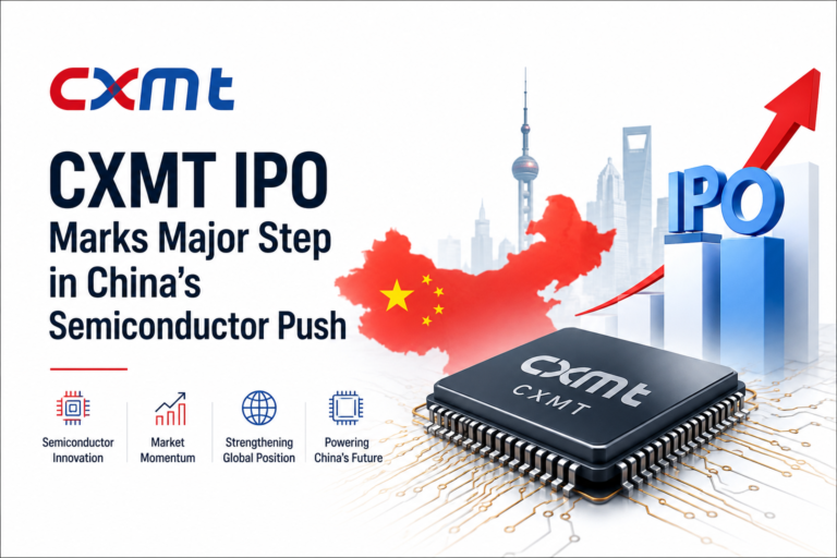 CXMT IPO Marks Major Step in China's Semiconductor Push