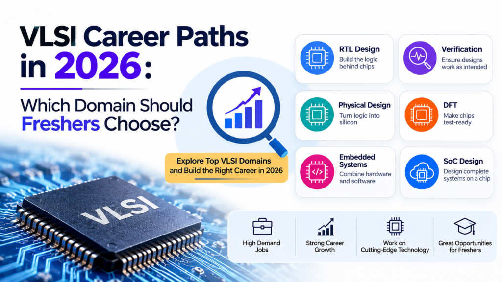 VLSI Career Paths in 2026: Which Domain Should Freshers Choose?