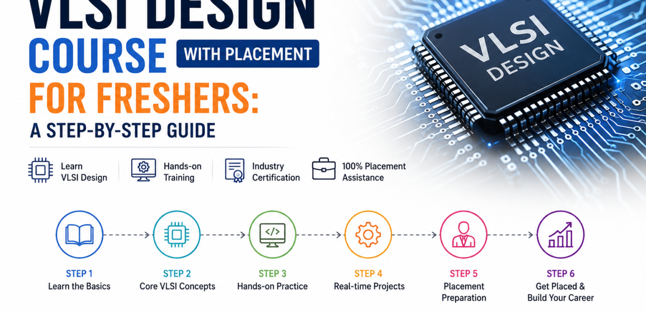 VLSI Design Course with Placement for Freshers: A Step-by-Step Guide