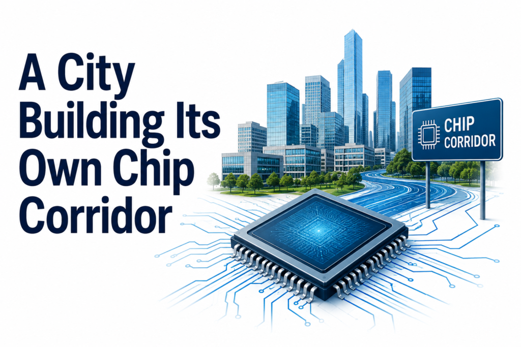 A City Building Its Own Chip Corridor