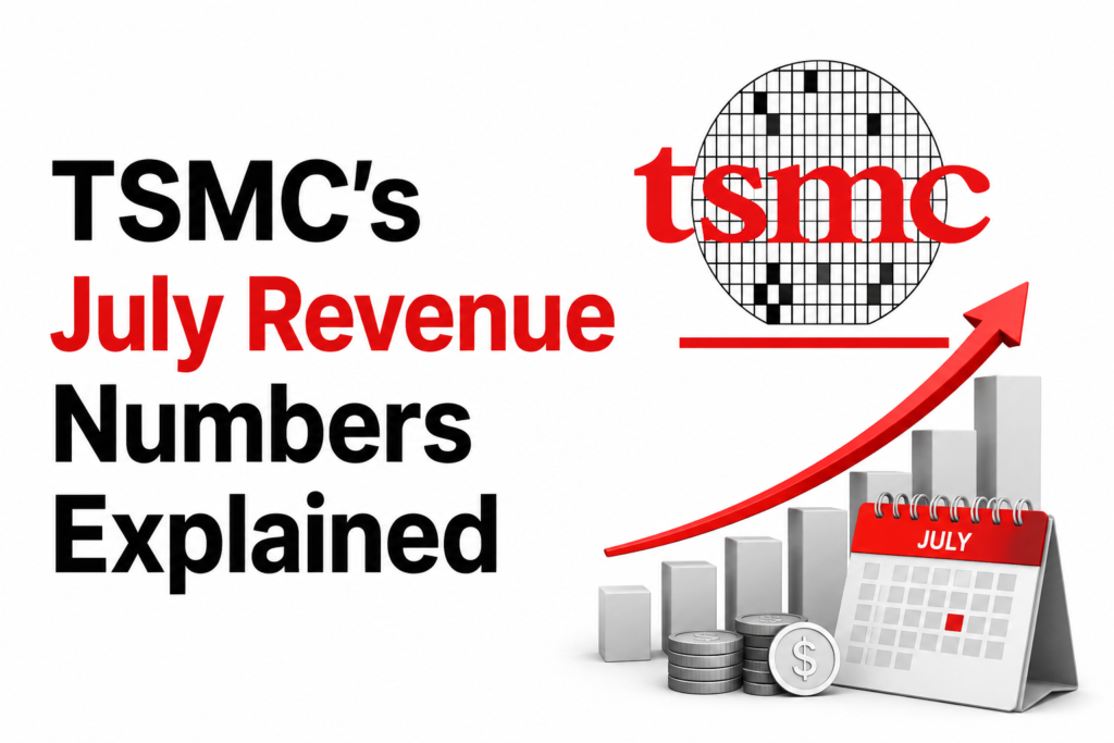 TSMC's July Revenue Numbers Explained