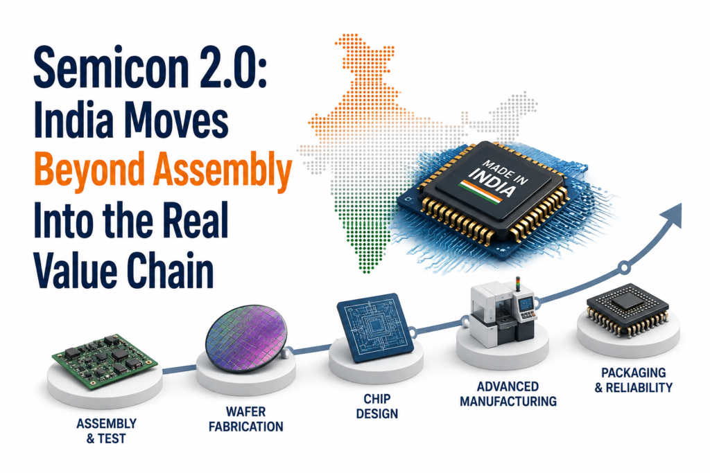 Semicon 2.0: India Moves Beyond Assembly Into the Real Value Chain
