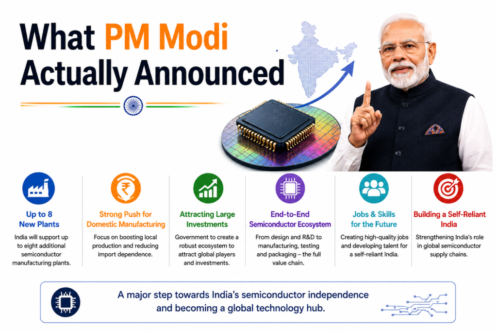 What PM Modi Actually Announced
