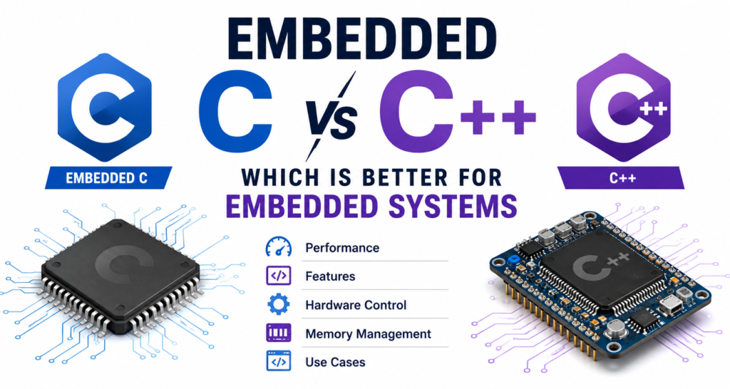 Embedded C vs C++ Which Is Better for Embedded Systems