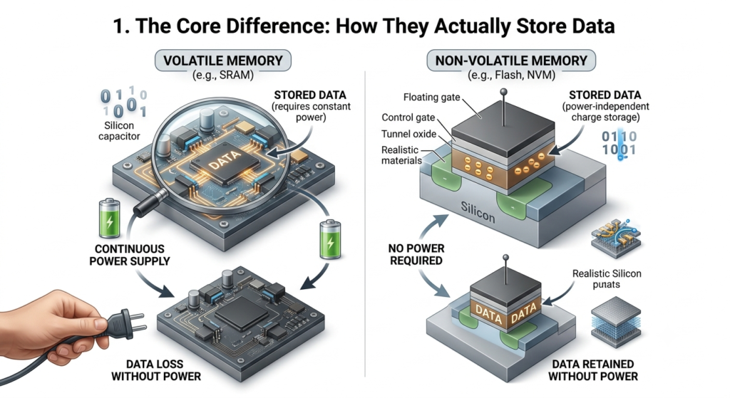 The Core Difference: How They Actually Store Data