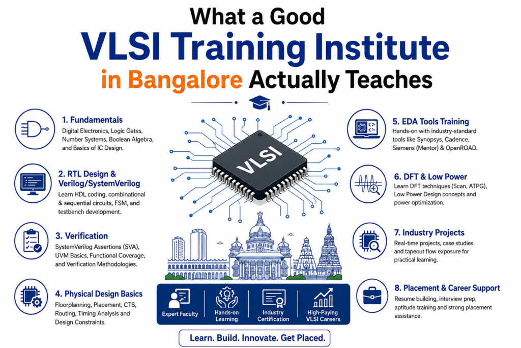 What a Good VLSI Training Institute in Bangalore Actually Teaches