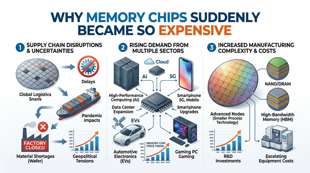 Why Memory Chips Suddenly Became So Expensive