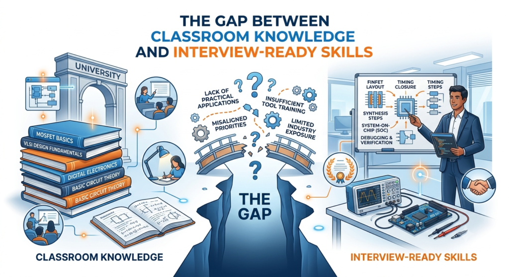 The Gap Between Classroom Knowledge and Interview-Ready Skills