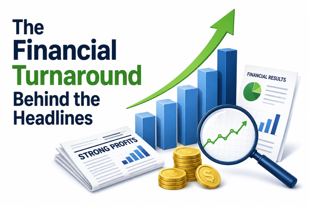 The Financial Turnaround Behind the Headlines
