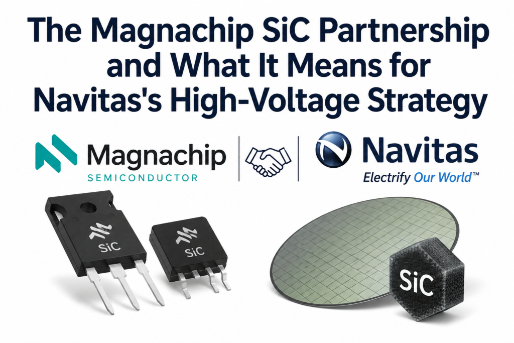 The Magnachip SiC Partnership and What It Means for Navitas's High-Voltage Strategy