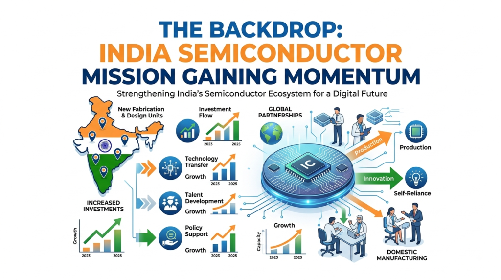 The Backdrop: India Semiconductor Mission Gaining Momentum