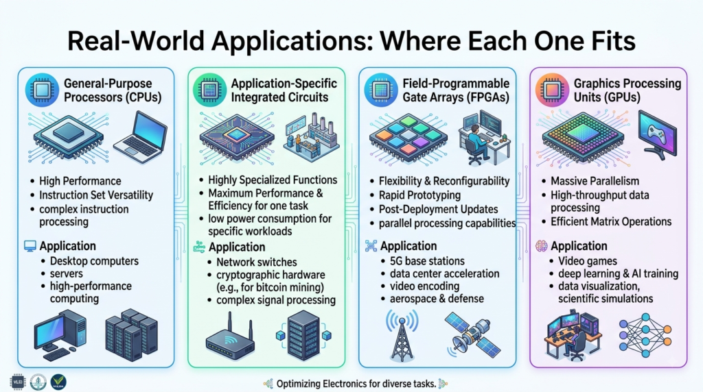 Real-World Applications: Where Each One Fits