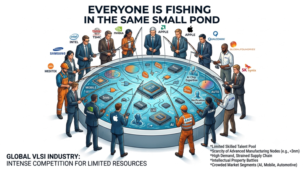 Everyone Is Fishing in the Same Small Pond