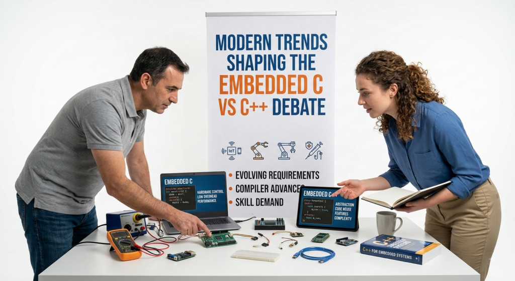Modern Trends Shaping the Embedded C vs C++ Debate