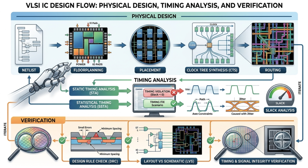 4. Physical Design, Timing Analysis and Verification