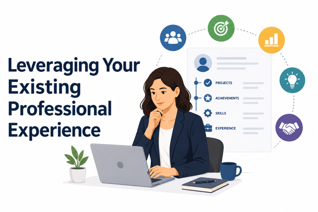 Leveraging Your Existing Professional Experience
