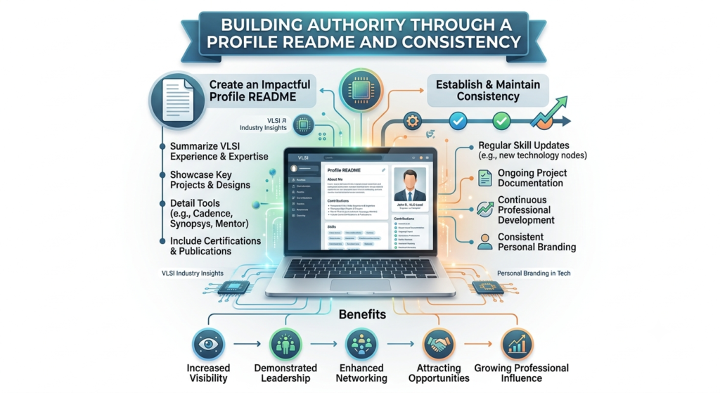 Building Authority Through a Profile README and Consistency